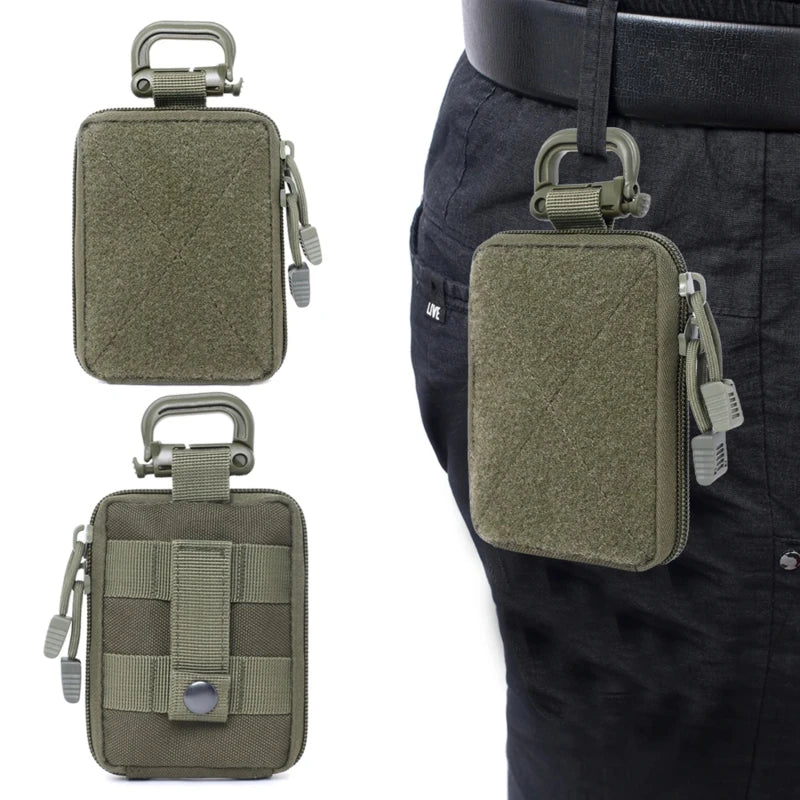 Tactical EDC Utility Pouch – Compact Multi-Pocket Organizer for Everyday Carry